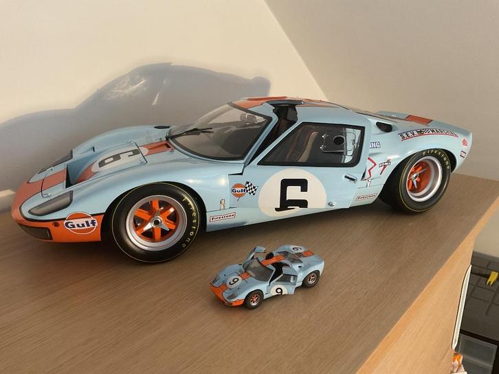 Miniatuur Ford GT 40, Hobby en Vrije tijd, Modelauto's | 1:43, Nieuw, Overige merken, Ophalen of Verzenden