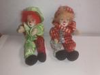2 mooie clown popjes, Ophalen