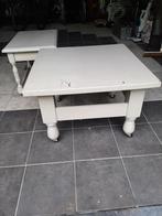 kleine salontafels, 50 tot 100 cm, Minder dan 50 cm, Gebruikt, Eikenhout