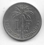 Congo belge : 1 franc 1926 VL, Envoi, Monnaie en vrac