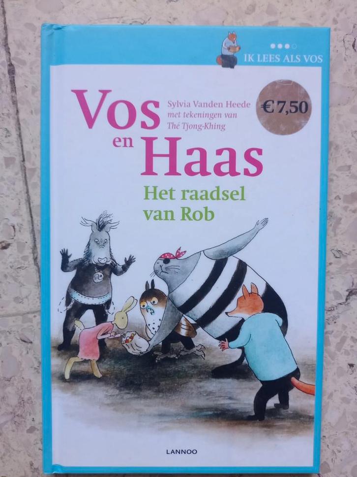Ik leer lezen met Vos en Haas - Het raadsel van Rob, Livres, Livres pour enfants | Jeunesse | Moins de 10 ans, Enlèvement ou Envoi