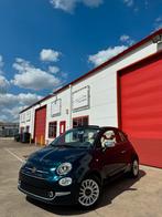 Fiat 500 Cabrio 2016 1.2i 83000km navi/led/pdc, Auto's, Stof, Bedrijf, Dealer onderhouden, Zilver of Grijs