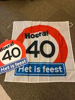 Versiering 40 jaar, Hobby en Vrije tijd, Feestartikelen, Ophalen, Zo goed als nieuw, Versiering
