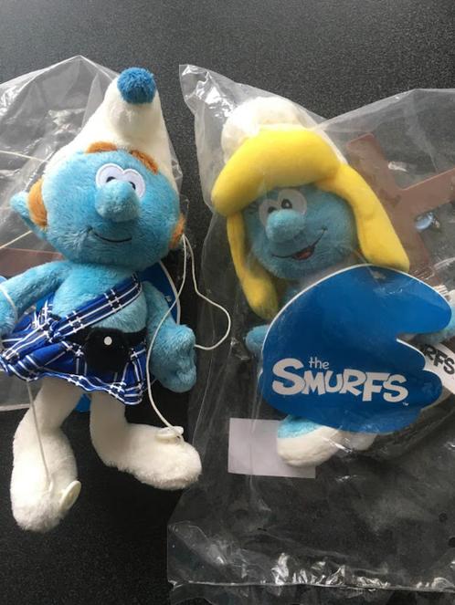 Originele Smurf en smurfin marionet., Verzamelen, Smurfen, Nieuw, Smurfin, Ophalen of Verzenden