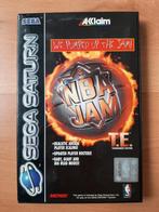 SEGA Saturn NBA Jam (complet), Comme neuf, Enlèvement ou Envoi
