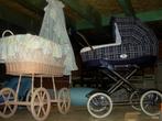 licht roze rieten baby wieg van het merk LEIPOLD, Ophalen, Zo goed als nieuw, Wieg