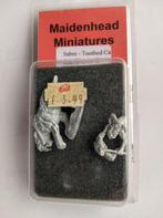 Maidenhead Miniatures Sabretooth cavalry #7 Axe II 28mm MIB, Ophalen of Verzenden, Nieuw, Overige soorten, Figuurtje(s)