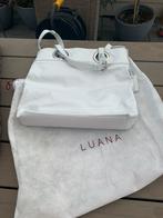 Italiaanse damestas Luana, Handtassen en Accessoires, Tassen | Damestassen, Ophalen of Verzenden, Nieuw, Wit, Handtas