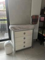 Verschoontafel met verschoonkussen, Kinderen en Baby's, Kinderkamer | Commodes en Kasten, Ophalen, Zo goed als nieuw