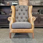 Chesterfield Harris Tweed Fauteuil Woolly, Ophalen