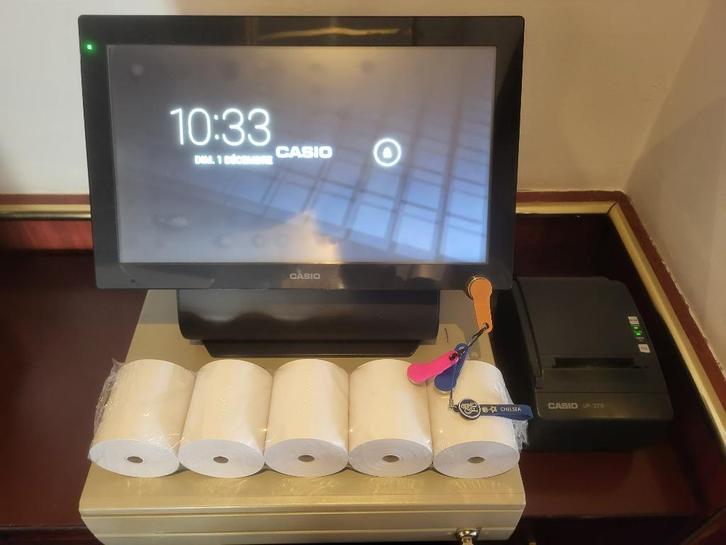 Caisse Enregistreuse Casio V-R7000 Comme Neuve, Zakelijke goederen, Kantoor en Winkelinrichting | Kassa's en Betaalsystemen, Ophalen