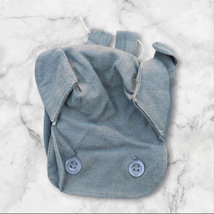 Duitse WO2 Wehrmacht M31/38 gasmasker filterzakje, Verzamelen, Militaria | Tweede Wereldoorlog, Ophalen of Verzenden