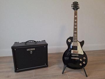 Elektrische Gitaar Epiphone Les Paul  met versterker beschikbaar voor biedingen