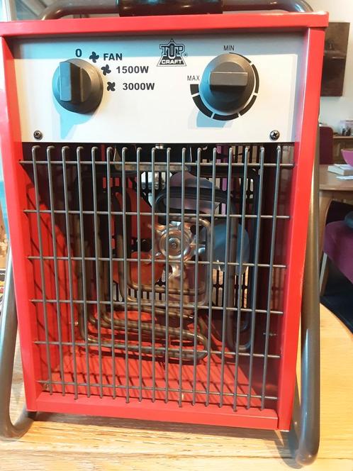 Werkplaatskachel, Doe-het-zelf en Bouw, Verwarming en Radiatoren, Zo goed als nieuw, Kachel, 800 watt of meer, 30 tot 80 cm, Minder dan 60 cm
