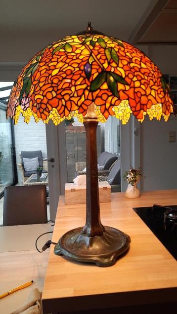 Hele mooie,unieke tiffanylamp.