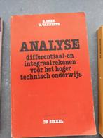 analyse differentiaal- en integraalrekenen, Boeken, Schoolboeken, Ophalen, Gelezen, ASO, Wiskunde A