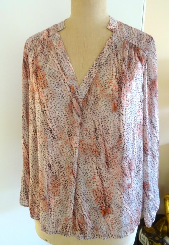 Améline by Mayerline, prachtige blouse. 2 mouwlengtes. XL, Kleding | Dames, Blouses en Tunieken, Zo goed als nieuw, Maat 46/48 (XL) of groter