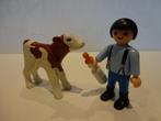 Playmobil 6806 jongen met kalf, Ophalen of Verzenden, Zo goed als nieuw, Complete set