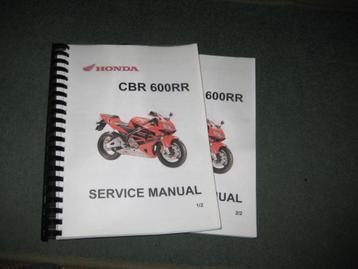 honda CBR 600RR CBR 600 RR werkplaatshandboek manual beschikbaar voor biedingen