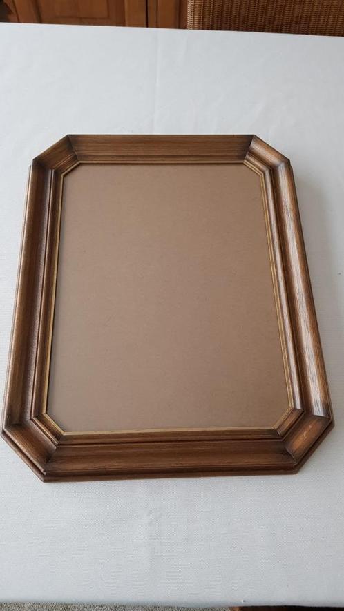 3 houten kaders, Huis en Inrichting, Woonaccessoires | Lijsten, Hout, Ophalen of Verzenden