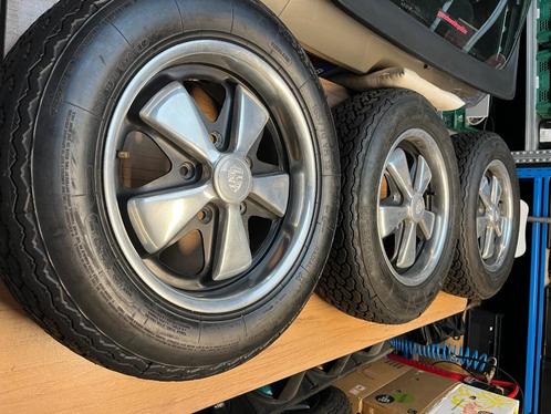 Set originele Fuchs velgen Porsche 911, Auto-onderdelen, Banden en Velgen, Velg(en), All Season, 15 inch, 185 mm, Personenwagen