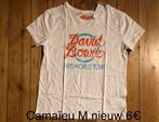 T-shirt Camaïeu David Bowie 1978 World Tour M, Vêtements | Femmes, Manches courtes, Taille 36 (S), Camaïeu, Enlèvement ou Envoi