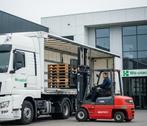 Gebruikte houten pallets laten ophalen of partij nodig?, Doe-het-zelf en Bouw, Gebruikt, Minder dan 25 mm, Ophalen of Verzenden