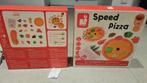 Speed Pizza - Janod, Hobby en Vrije tijd, Gezelschapsspellen | Overige, Drie of vier spelers, Ophalen, Gebruikt, JANOD