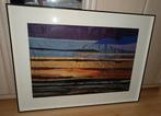 Schilderij modern landschap, Ophalen