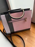 Sac rose et noir, Handtassen en Accessoires, Tassen | Damestassen, Ophalen, Zo goed als nieuw, Zwart