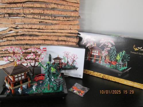 Lego set 10315 Tranquil Garden, Kinderen en Baby's, Speelgoed | Duplo en Lego, Zo goed als nieuw, Lego, Complete set, Ophalen of Verzenden