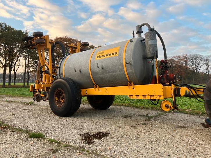 Veenhuis 5800 liter mesttank met bemester, Zakelijke goederen, Landbouw | Werktuigen, Veehouderij, Ophalen
