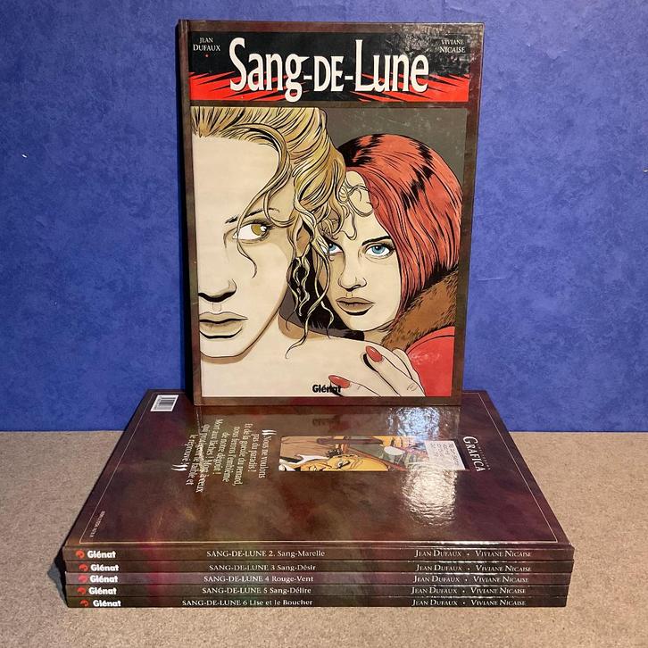 Sang de lune - Tomes 1 à 6 en E.O., Livres, BD, Comme neuf, Plusieurs BD, Enlèvement