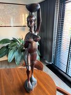 Congolees beeld - 81 cm, Antiek en Kunst, Kunst | Beelden en Houtsnijwerken, Ophalen of Verzenden