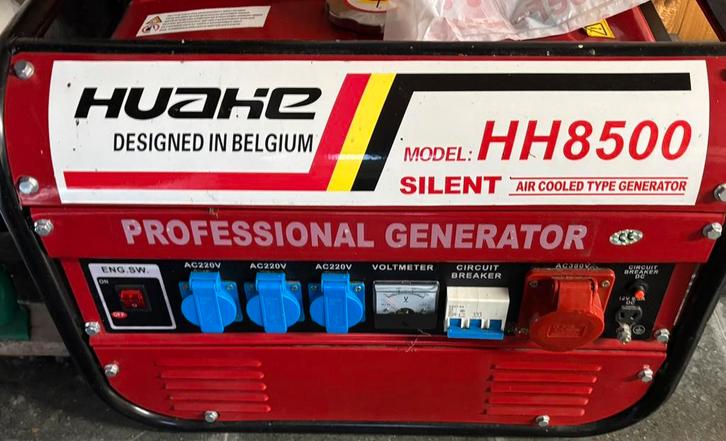 Generator zo goed als nieuw - spare, Doe-het-zelf en Bouw, Aggregaten, Zo goed als nieuw, Ophalen