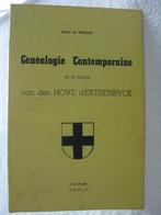 van den Hove d'Ertsenryck — de Walque — 1960 - beperkte edit, Boeken, Ophalen of Verzenden, Gelezen