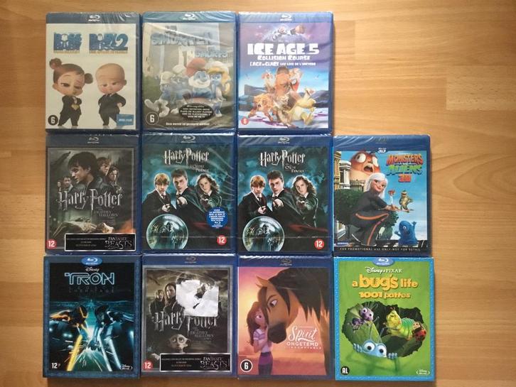 Blu-rays kinderen - nieuw, Cd's en Dvd's, Blu-ray, Nieuw in verpakking, 3D, Ophalen of Verzenden
