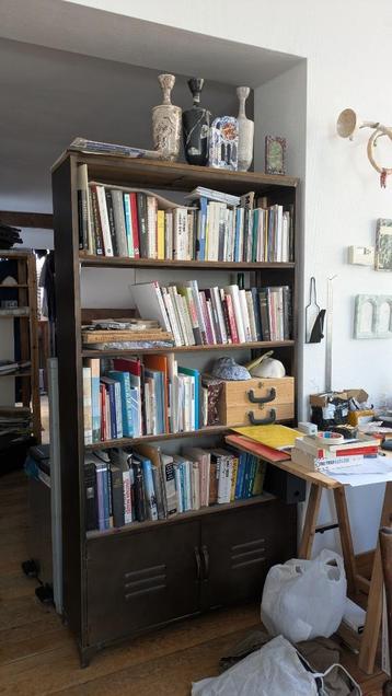 bibliotheque etagere industrielle shelves beschikbaar voor biedingen