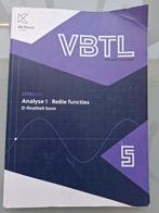 VBTL 5 - Leerboek Analyse 1 - reële functies D-finaliteit, Boeken, Ophalen, ASO, Wiskunde A, Die keure