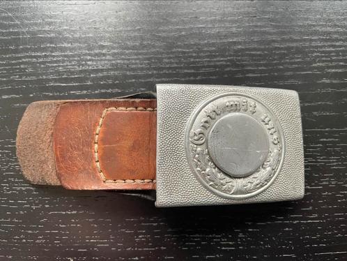 Ww2 Duitse politie gesp gedenazificeerd., Verzamelen, Militaria | Tweede Wereldoorlog, Overige soorten, Overige typen, Verzenden