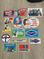 14 stickers banden - verschillende merken, Collections, Autocollants, Comme neuf, Enlèvement ou Envoi, Marque
