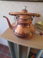 koperen koffiepot, Ophalen