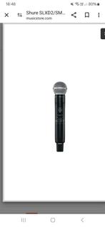 Je cherche un microphone  shure  pour slx 4 s6 838-865 Mhz, Musique & Instruments, Comme neuf, Enlèvement ou Envoi
