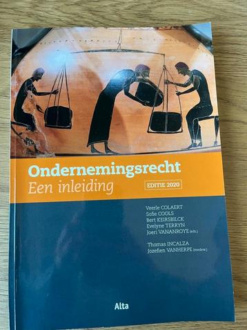 Veerle Colaert - Ondernemingsrecht: een inleiding disponible aux enchères