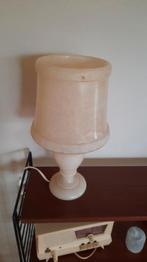 Vintage massieve onyx albast tafellamp., Ophalen of Verzenden