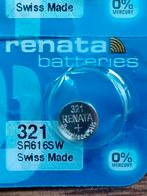 Renata batterij 321 of SR616SW., Ophalen of Verzenden, Nieuw