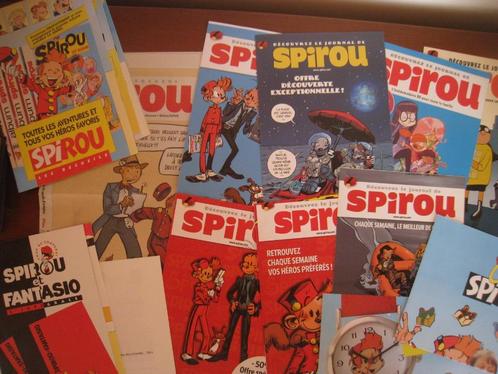 LOT SPIROU BD FLYER YOANN BRAVO, Boeken, Stripverhalen, Nieuw, Meerdere stripboeken, Ophalen of Verzenden