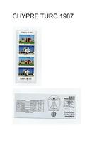 Carnet Europa CHYPRE TURC 1987 et 1989, Postzegels en Munten, Postzegels | Thematische zegels, Ophalen of Verzenden, Postfris
