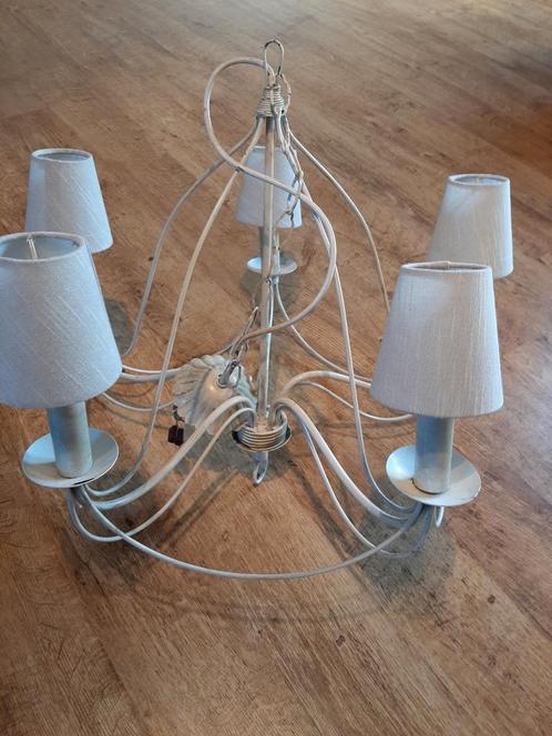 Lustre avec lampes, Maison & Meubles, Lampes | Lustres, Comme neuf, Enlèvement