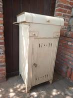 Vintage metalen toiletkast, Antiek en Kunst, Ophalen